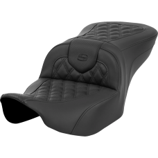 Saddlemen Roadsofa Seat - without Backrest - Lattice Stitch - Black - FL '23-'24 - 0801-1627  823-07-182