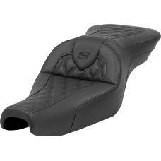 Saddlemen Roadsofa Seat - without Backrest - Lattice Stitch - XL '04-'22 - 0804-0796  807-11-182