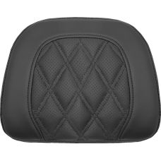 Saddlemen Roadsofa Sissy Bar Pad - Black - Lattice Stitch - Indian '14-'22 - 0822-0535 61144