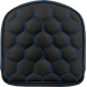 Saddlemen RoadSofa Sissy Bar Pad - Honeycomb - Blue Stitching - 0822-0584  040849BLU
