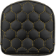 Saddlemen RoadSofa Sissy Bar Pad - Honeycomb - Gold Stitching - 0822-0586  040849GOL