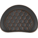 Saddlemen RoadSofa Sissy Bar Pad - Honeycomb - Orange Stitching - 0822-0580  051349ORA
