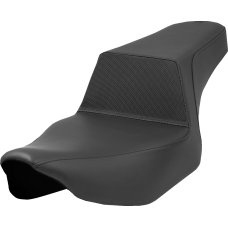 Saddlemen Step-Up Seat - Gripper Lumbar - Black - FL '23-'24 - 0801-1683  823-07-174