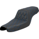 Saddlemen Step-Up Seat - Lattice Stitch - Blue Stitch - XL '04-'22 - 0804-0822  807-11-17501