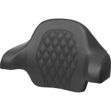 Saddlemen Tour-Pak® Backrest Pad - Lattice Stitch - Blue Stitch - FL '14-'24 - 0801-1809  814-07-15001