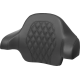 Saddlemen Tour-Pak® Backrest Pad - Lattice Stitch - Blue Stitch - FL '14-'24 - 0801-1809  814-07-15001