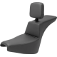 Saddlemen Tour Step-Up Seat - Rider Backrest - Plain - FXBB/FXST '18-'23 - 0802-1522  818-30-194BR