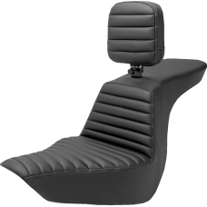 Saddlemen Tour Step-Up Seat - Rider Backrest - Tuck-n-Roll - FLSB/FXLR '18-'23 - 0802-1524  818-29-191BR