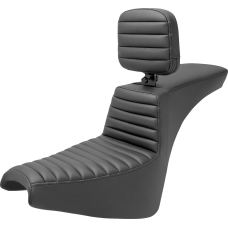 Saddlemen Tour Step-Up Seat - Rider Backrest - Tuck-n-Roll - FXBB/FXST '18-'23 - 0802-1520  818-30-191BR