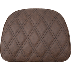 Saddlemen Touring Sissy Bar Pad - Brown - Lattice Stitch - Indian '14-'22 - 0822-0529 61145