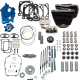 S&S Cycle 132" Power Package Engine Performance Kit - Gear Drive - Oil Cooled - Non-Highlighted Fins - M8 - 0904-0109  310-1234 S&S Cycle 132" Power Package Engine Performance Kit - Gear Drive - Oil Cooled - Non-Highlighted Fins - M8 - 0904-0109  310-1234