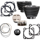 S&S Cycle 136 " Big Bore Cylinder Kit -Black Granite/ Highlighted Fins - M8 - 0931-1168  910-0850 S&S Cycle 136 " Big Bore Cylinder Kit -Black Granite/ Highlighted Fins - M8 - 0931-1168  910-0850