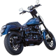 S&S Cycle 2-into-1 Qualifier Exhaust System - Guardian Black - 1800-2663  550-1098 S&S Cycle 2-into-1 Qualifier Exhaust System - Guardian Black - 1800-2663  550-1098