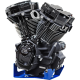 S&S Cycle MK136 Black Edition Engine - 550G Gear Drive - Oil Cooled - Race Only - M8 Touring - 0901-0264  310-1289 S&S Cycle MK136 Black Edition Engine - 550G Gear Drive - Oil Cooled - Race Only - M8 Touring - 0901-0264  310-1289