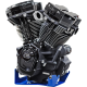 S&S Cycle MK136 Black Edition Engine - Oil Cooled - 49 State - M8 Touring - 0901-0265  310-1290 S&S Cycle MK136 Black Edition Engine - Oil Cooled - 49 State - M8 Touring - 0901-0265  310-1290