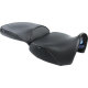 Sargent Two-Piece Seat - Black - CarbonFX - Pan America - 0810-2423  SHD-1920-19