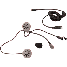 Show Chrome Helmet Headset - 5 Pin Din - 4402-1025  13-201