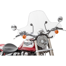 Slipstreamer Turbo Windshield - 19-1/2" - Clear - S05  S-05-C