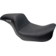 Slyfox Drifter Seat - Gray Logo - Black Vinyl w/ Slipstop - Carbon Fiber - Dyna '96-'03 - 0803-0747  4883B-slyfox