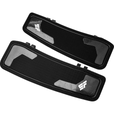 Slyfox Driver Floorboards - Black Anodized - Touring - 1621-1152  SF-905-00-1