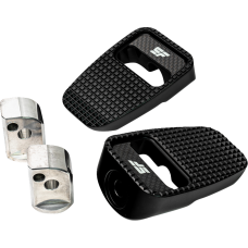 Slyfox Footpegs - Black Anodized - Rear - 1620-2533  SF-904-02-1