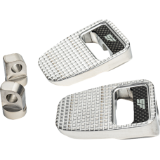 Slyfox Footpegs - Silver Polished - 1620-2530  SF-904-00-2