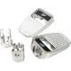 Slyfox Footpegs - Silver Polished - Front - 1620-2532  SF-904-01-2