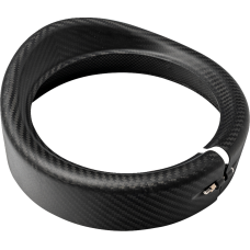 Slyfox Headlight Trim w/ Visor - 7" - Matte - 2001-2734  1508-3112