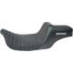 Slyfox Highnoon Seat - Vinyl - Classic Stitch - Gray Logo - FL '97-'07 - 0801-1993  4702B-SlyFox