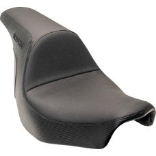 Slyfox Lowrider Drifter Seat - Black Logo - Smooth Vinyl - Carbon Fiber - FXLR/FLSB '18-'24 - 0802-1589  0802-1589