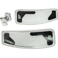 Slyfox Mini Passenger Floorboards - Black Polished - Softail - 1621-1157  SF-906-01-2