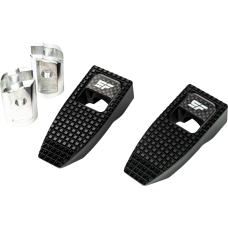 Slyfox Speed Pegs - Black Anodized - Front - 1620-2525  SF-903-01-1
