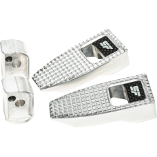 Slyfox Speed Pegs - Silver Polished - Rear - 1620-2528  SF-903-02-2