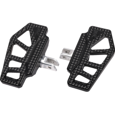 Thrashin Supply Co. Apex Mini Floorboards - Front - Black - 1621-1146  TSC-2217-1-SF