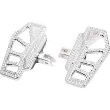 Thrashin Supply Co. Apex Mini Floorboards - Front - Chrome - 1621-1150  TSC-2217-3-SF