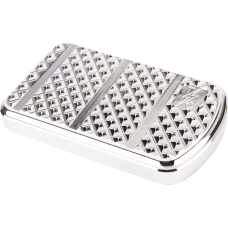 Thrashin Supply Co. Brake Pedal Pad - Chrome - FL - 1611-0104  TSC-2201-3