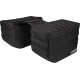 Thrashin Supply Co. Escape Saddlebags - Black - 3501-1961  TSB-0007