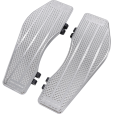 Thrashin Supply Co. Floorboards - Driver - Chrome - 1621-1181  TSC-2200-3