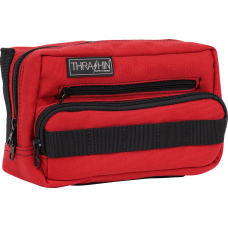 Thrashin Supply Co. Handlebar Bag Plus - Red - 3510-0202  THB-0017