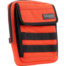 Thrashin Supply Co. Handlebar Bag Slim - Orange - 3510-0214  THB-0035