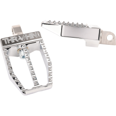 Thrashin Supply Co. Militant Footpegs - Front/Rear - Chrome - 1620-2614  TSC-2019-3-D