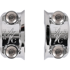 Thrashin Supply Co. Speedway Perch Clamp - Chrome - 0615-0397  TSC-2803-3