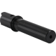 Thrashin Supply Co. Throttle Tube - Knurled - 1" - Gen 2 TBW - Black - 0632-1008  TSC-2806-1