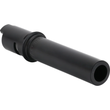 Thrashin Supply Co. Throttle Tube - Smooth - 1" - Touring TBW - Black - 0632-1001  TSC-2805-1