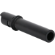Thrashin Supply Co. Throttle Tube - Smooth - 1" - Touring TBW - Black - 0632-1001  TSC-2805-1