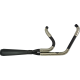 Trask 2-into-1 Assault Exhaust System - Black Ceramic - with Bags - 1800-2647  TM-5053BK