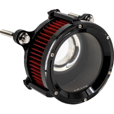 Trask Assault Charge High-Flow Air Cleaner Kit - Gloss Black - 1010-3215  TM-1024GBK