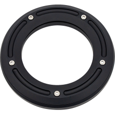 Trask Assault Derby Cover - Matte Black - Big Twin - 1107-0749  TM-0040MBK