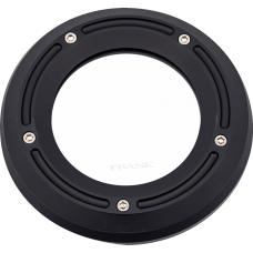 Trask Assault Derby Cover - Matte Black - Softail - 1107-0754  TM-0042MBK