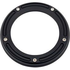 Trask Assault Derby Cover - Matte Black - Touring/Trike - 1107-0751  TM-0041MBK